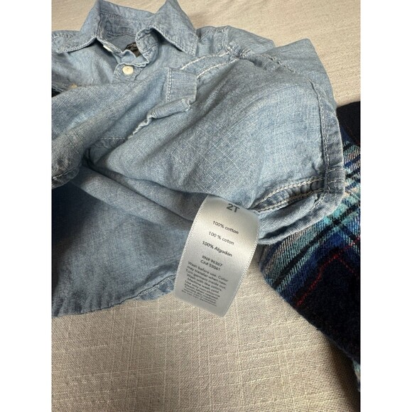 BUNDLE Oshkosh Boys Size 2T Cute Button Up Shirt Bundle (3 Shirts) - Picture 9 of 13